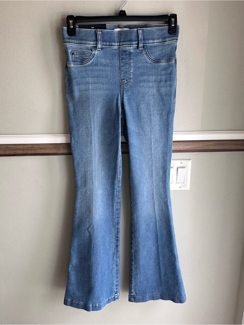 SPANX Spanxshape EveryWear Flare  Jeans Stonewash Blue #20960Q